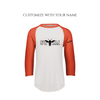 Summerside Baseball 3/4 Sleeve Tee - Momentec 4420 | SWARM Full Front Heat Press