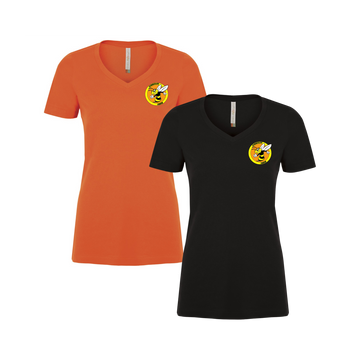 Summerside Cotton V-Neck - Sanmar ATC8001L | Left Chest Heat Press