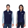ADGA Fleece Vest | S&S Journey Core365 — Embroidered logo
