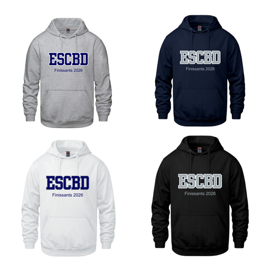 HOODIE CX2 VAULT COTON ADULTE AVEC ESCBD FINISSANTS 2026 BRODÉ