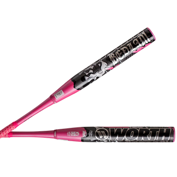 Worth Bedlam Phil Matte Signature Model USSSA Pink 2PC 13.5” Slowpitch Bat (2025)