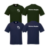 Wolves Rugby Dryfit T-Shirt | CX2 Coast - Left Chest Heat Press & Wolves Rugby on the Back