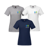 École élémentaire catholique George-Étienne-Cartier T-Shirt en Coton pour Femme | CX2 Parkour - Petit Logo Imprimé