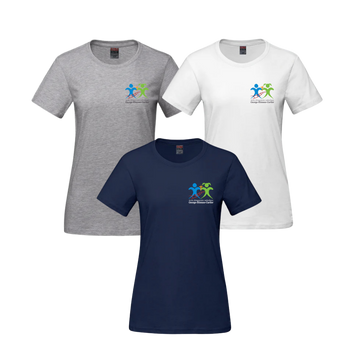 École élémentaire catholique George-Étienne-Cartier T-Shirt en Coton pour Femme | CX2 Parkour - Petit Logo Imprimé