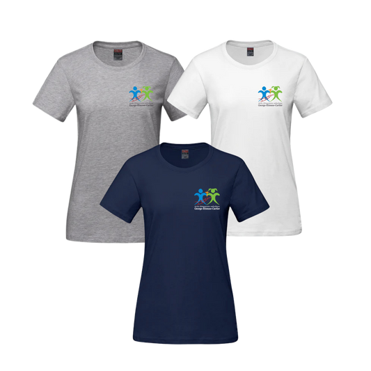 École élémentaire catholique George-Étienne-Cartier T-Shirt en Coton pour Femme | CX2 Parkour - Petit Logo Imprimé