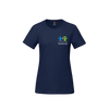 École élémentaire catholique George-Étienne-Cartier T-Shirt en Coton pour Femme | CX2 Parkour - Petit Logo Imprimé