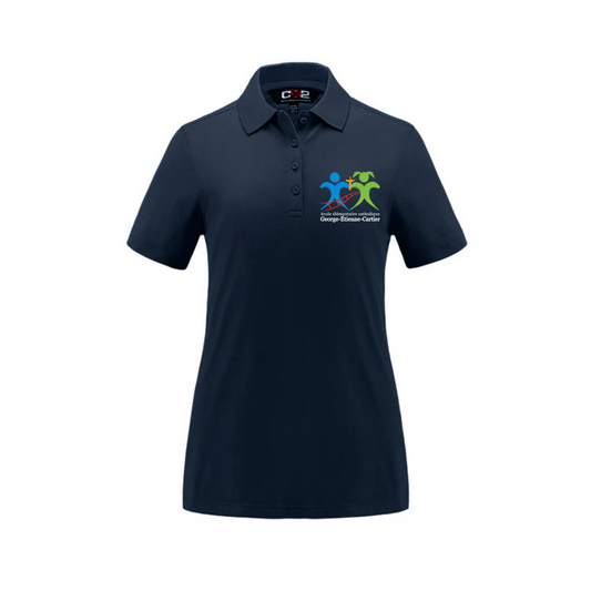 École élémentaire catholique George-Étienne-Cartier Polo pour Femme | CX2 Elite - Petit Logo Brodé