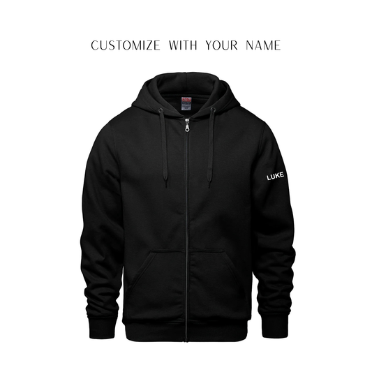 De La Découverte Full Zip Hoodie | CX2 Surfer - Embroidered Left Chest Logo
