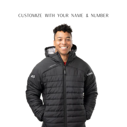 Ottawa Ice Hooded Puffer Jacket | Bauer - Embroidered Left Chest