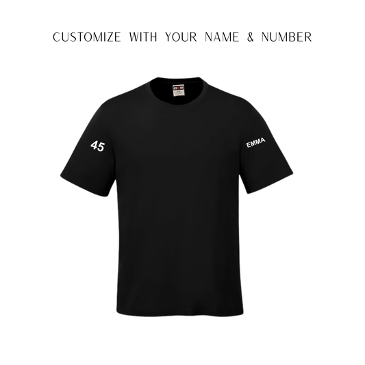 Ottawa Swim Club Dryfit T-Shirt | CX2 Coast - Left Chest Heat Press Circle Logo