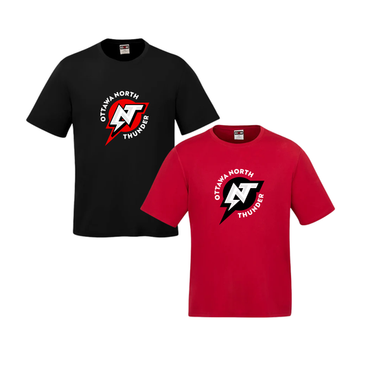 OTTAWA NORTH PARKOUR COTTON TSHIRT WITH FULL FRONT LOGO