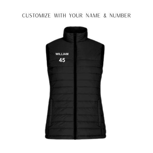 Ottawa 67's Women's Puffer Vest | CX2 Faro - Embroidered Left Chest