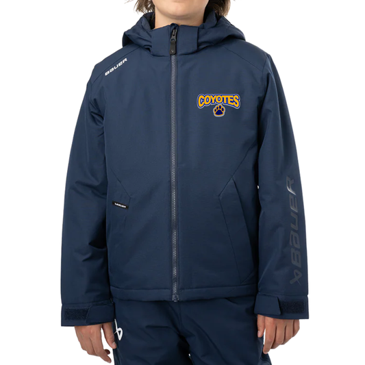 Russell Coyotes House League Heavyweight Jacket | Bauer - Embroidered Left Chest