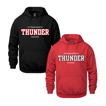 OTTAWA NORTH VAULT HOODIE WITH FULL FRONT TWILL APPLIQUE