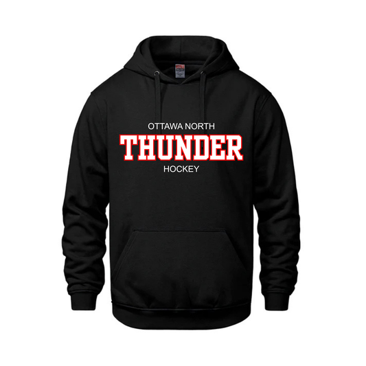 OTTAWA NORTH VAULT HOODIE WITH FULL FRONT TWILL APPLIQUE