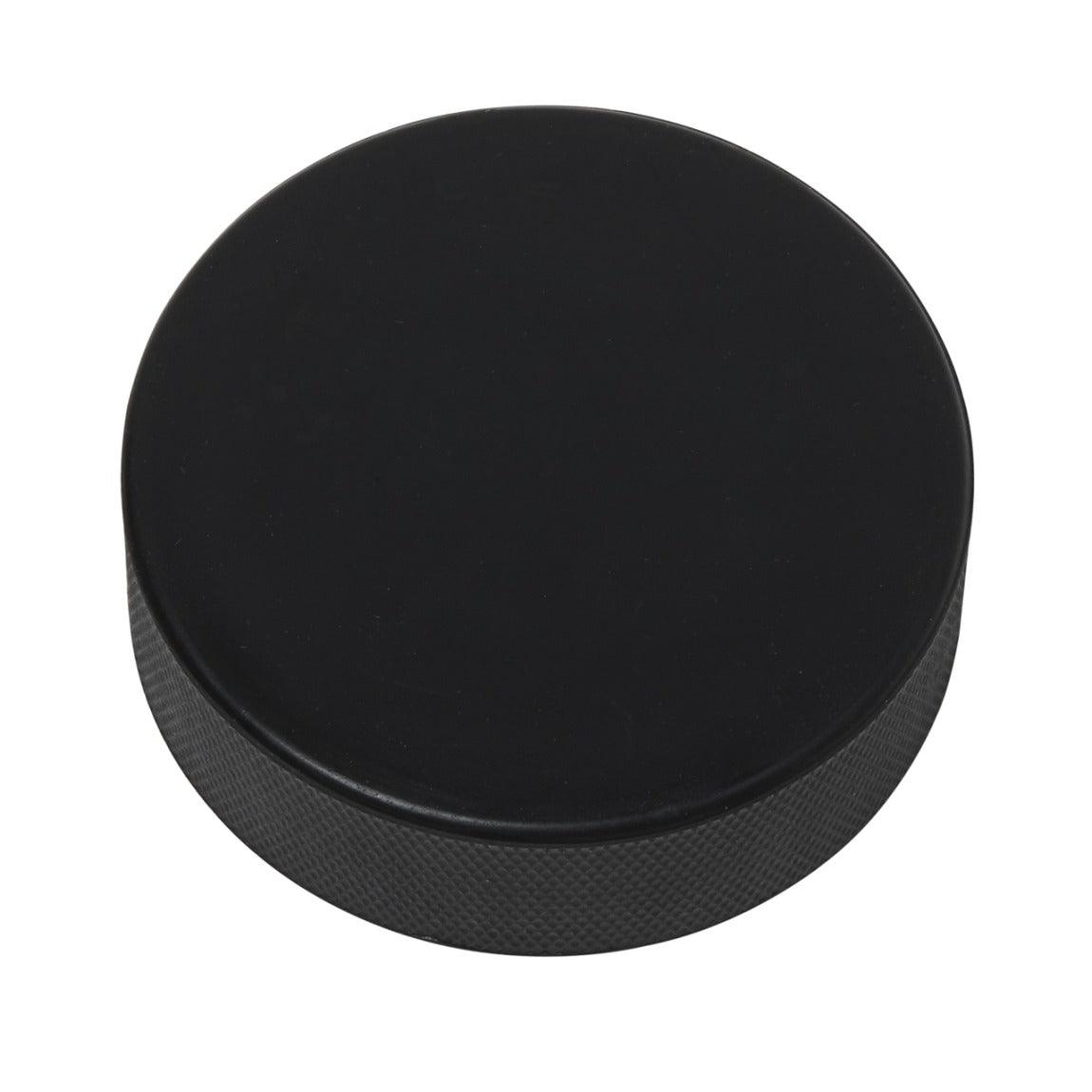 Hockey Ice Puck (18 Pack) - Plain Black - Sports Excellence