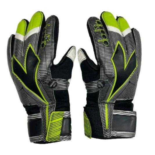 DIADORA SOCCER GOALKEEPER GLOVES BABEL FINGERSAVE WHITE/GREEN/LIME