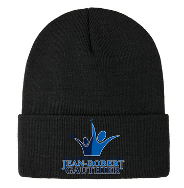 POLAR KNIT CUFF TOQUE BLACK