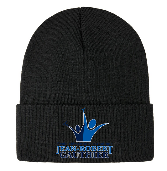 POLAR KNIT CUFF TOQUE BLACK