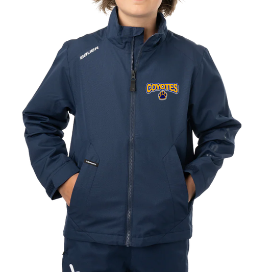 Russell Coyotes House League Lightweight Jacket | Bauer - Embroidered Left Chest