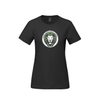 HENRY MUNRO PARKOUR COTTON TSHIRT WITH FULL FRONT HEAT PRESS LOGO WOMEN