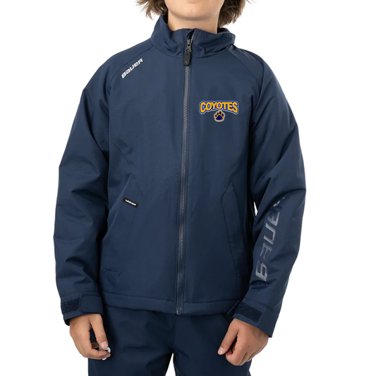 Russell Coyotes House League Midweight Jacket | Bauer - Embroidered Left Chest