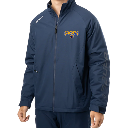 Russell Coyotes House League Midweight Jacket | Bauer - Embroidered Left Chest