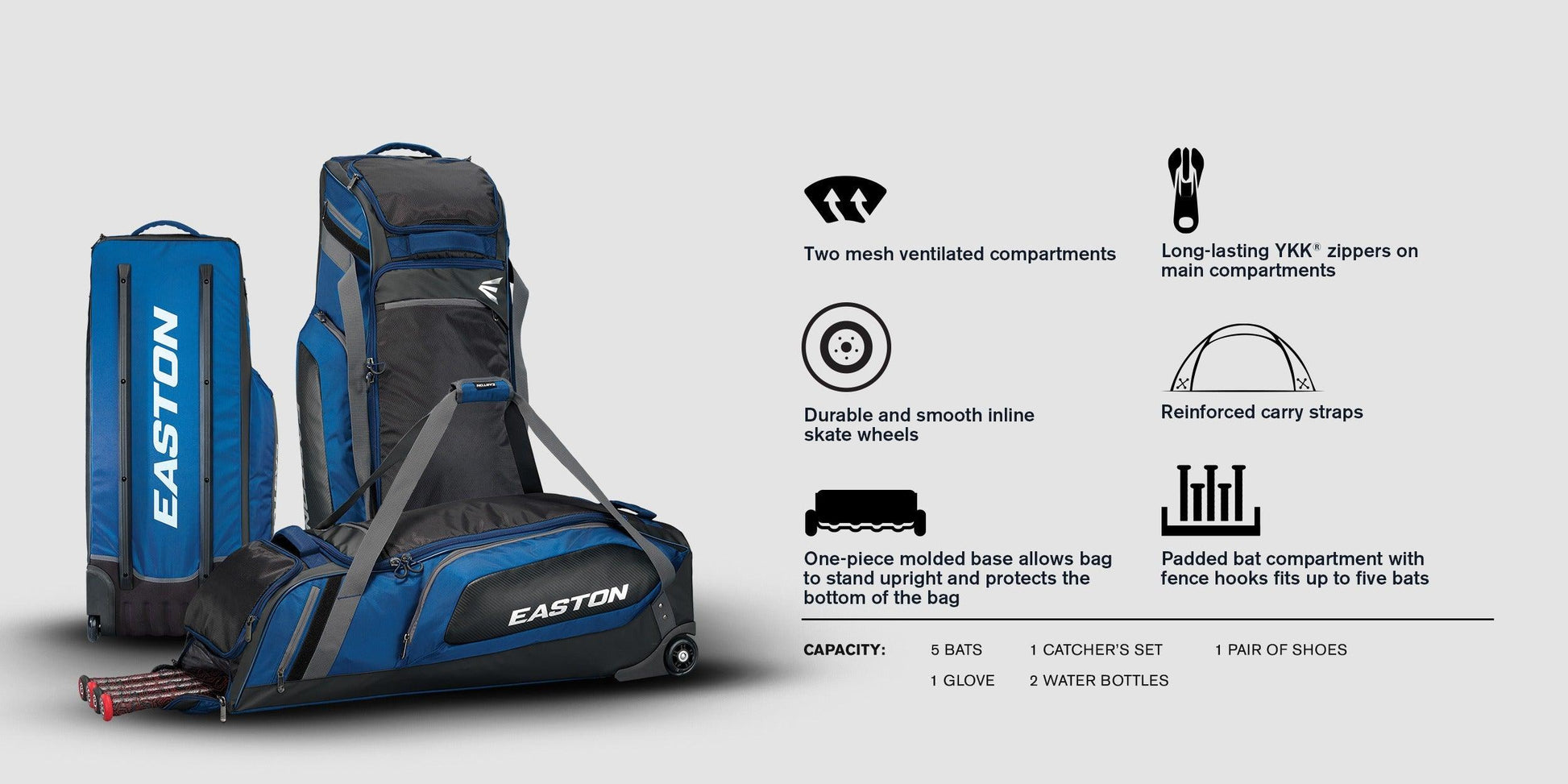 Matrix Bat + Equipment Wheeled bag Senior - Sports Excellence