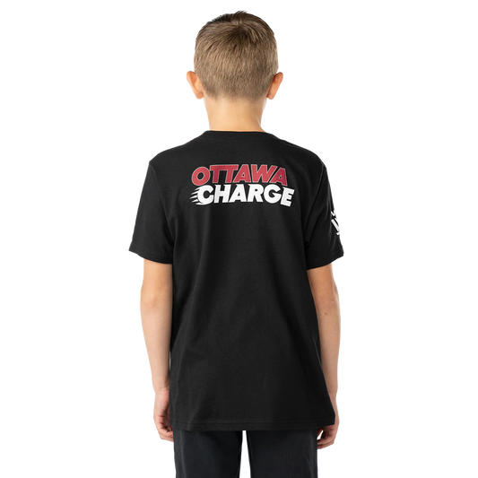 BAUER PWHL OTTAWA GRAPHIC SHORT SLEEVES TEE YOUTH