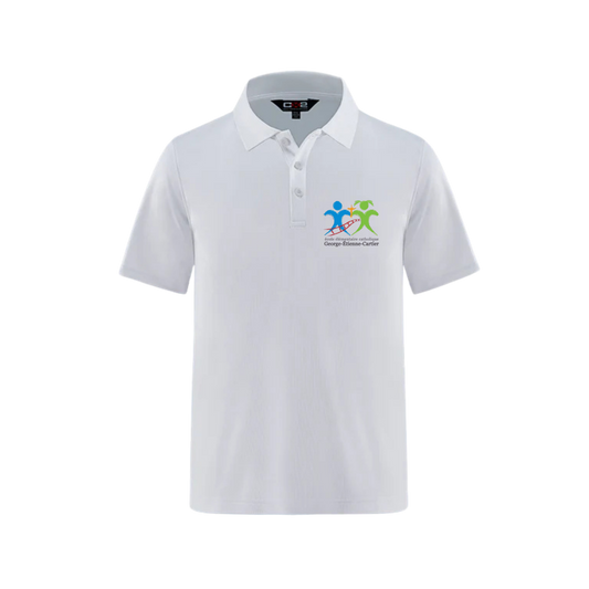 École élémentaire catholique George-Étienne-Cartier Polo | CX2 Elite - Petit Logo Brodé