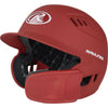 R16 Velo 1-Tone Matte w/Reversible Ext Batting Helmet Senior - Sports Excellence
