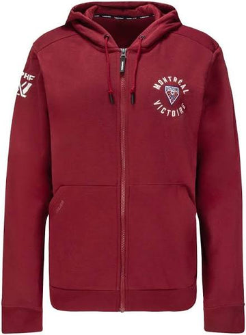 BAUER PWHL MONTREAL FULL ZIP HOODIE WOMENS