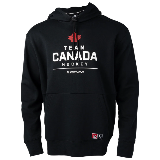 BAUER TEAM CANADA HOODIE STACKED BLACK ADULT