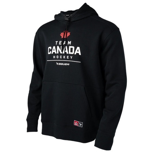 BAUER TEAM CANADA HOODIE STACKED BLACK ADULT