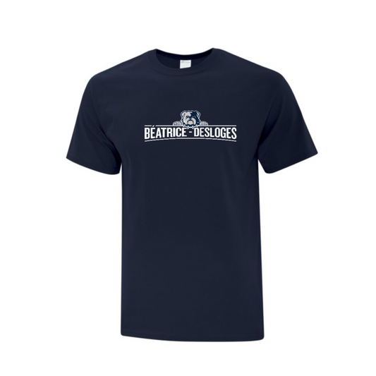 BEATRICE-DESLOGES TSHIRT ATC COTON À MANCHES COURTES AVEC LOGO IMPRIMÉ AU DEVANT